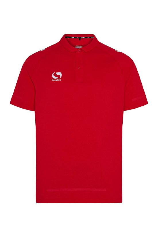 Sondico Evo Polo  Adult Medium Red Sportswear - Sondico Evo Polo  Adult Medium Red Sportswear - Fanituote - Creative Distribution - 5056122518171 - 
