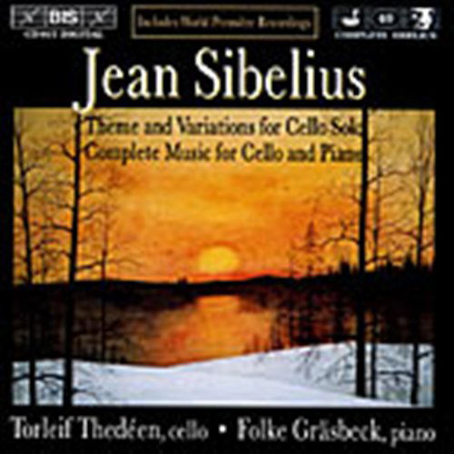 Works for Cello & Piano - Sibelius / Thedeen / Grasbeck - Musikk - BIS - 7318590008171 - 19. november 1996