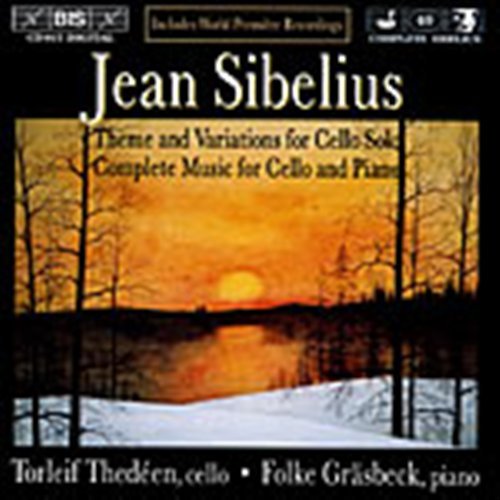 Cover for Sibelius / Thedeen / Grasbeck · Works for Cello &amp; Piano (CD) (1996)