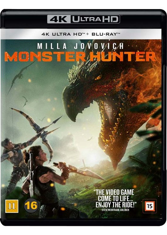 Cover for Monster Hunter (4K Ultra HD) (2021)