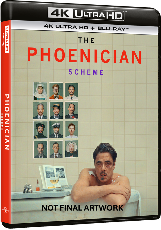 Cover for The Phoenecian Scheme (4K Ultra HD/BD) [Nordic edition] (2025)