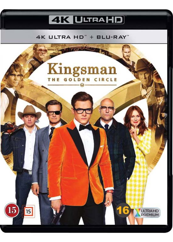 Cover for Kingsman: The Golden Circle (4K Ultra HD/BD) [4K edition] (2018)