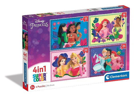 Puslespil Disney Princesser, 4i1 - Clementoni - Board game -  - 8005125215171 - June 23, 2023