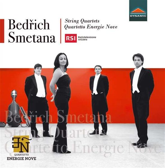 Cover for Quartetto Energie Nove · Bedrich Smetana: String Quartets (CD) (2018)