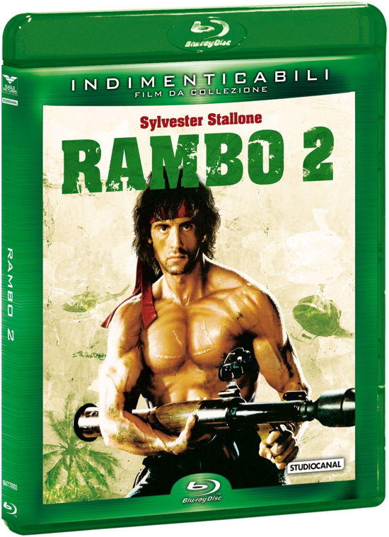 Cover for Rambo 2 (Indimenticabili) (Blu-ray) (2017)
