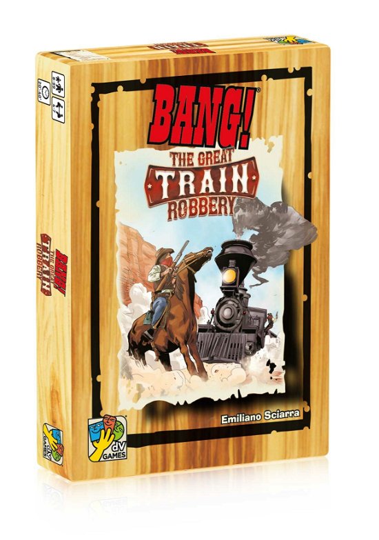 Cover for Dv Giochi: Bang! · Dv Giochi: Bang! - The Great Train Robbery (Leketøy)