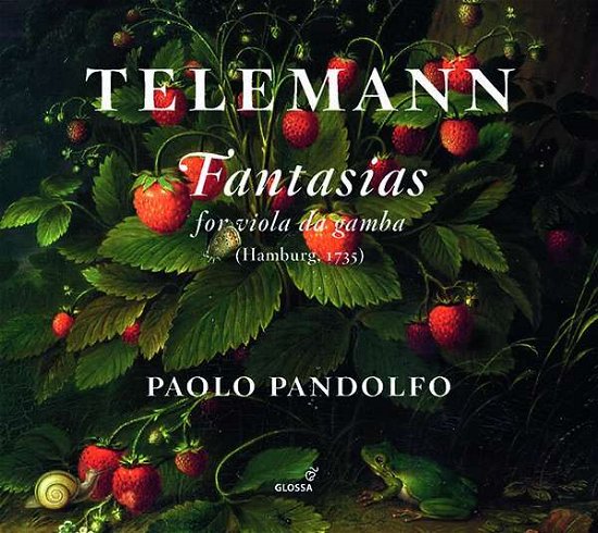 Fantasias for Viola Da Gamba - G.P. Telemann - Muziek - GLOSSA - 8424562204171 - 1 september 2017
