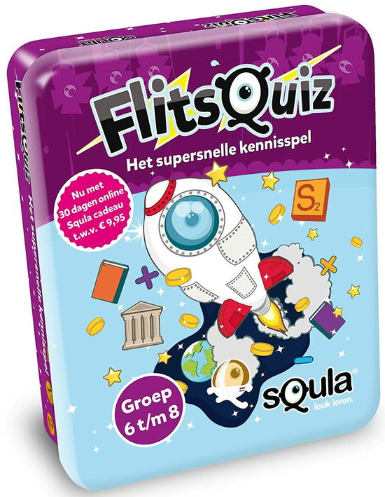 Cover for Identity Games · Kaartspel sQula: Flitsquiz 6/7/8 (06171) (Toys)