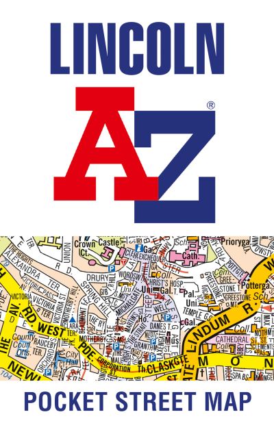 Cover for A-Z Maps · Lincoln A-Z Pocket Street Map (Landkarten) (2021)