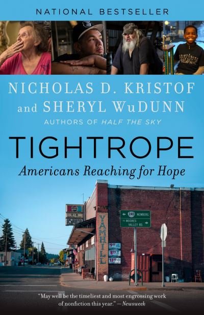 Cover for Nicholas D. Kristof · Tightrope: Americans Reaching for Hope (Taschenbuch) (2020)