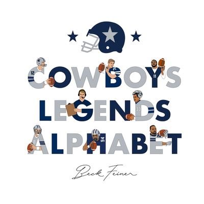 Cover for Beck Feiner · Cowboys Legends Alphabet (Hardcover Book) (2023)