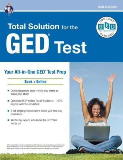 Cover for Laurie Callihan Ph.D. · GED® Total Solution, For the 2021 GED® Test, 2nd Edition (Paperback Book) (2017)