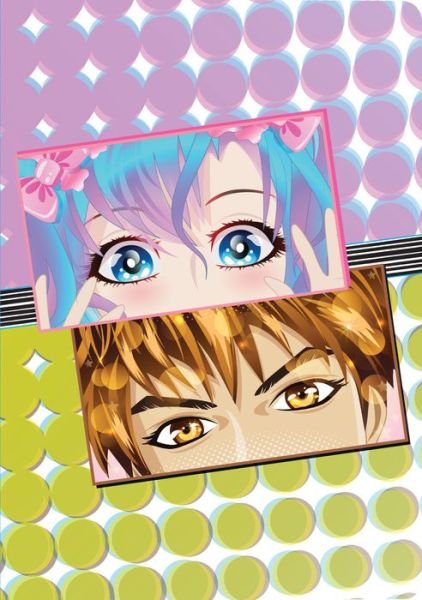 Manga Eyes Dotted Paperback Journal: Blank Notebook with Pocket - Journal - Tuttle Studio - Books - Tuttle Publishing - 9780804856171 - July 11, 2023
