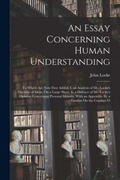 Cover for John Locke · Essay Concerning Human Understanding (Bog) (2022)