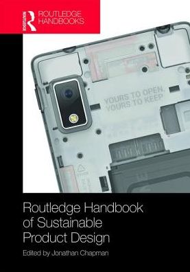 Cover for Jonathan Chapman · Routledge Handbook of Sustainable Product Design (Hardcover Book) (2017)