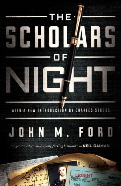 Cover for John M. Ford · The Scholars of Night (Paperback Book) (2021)