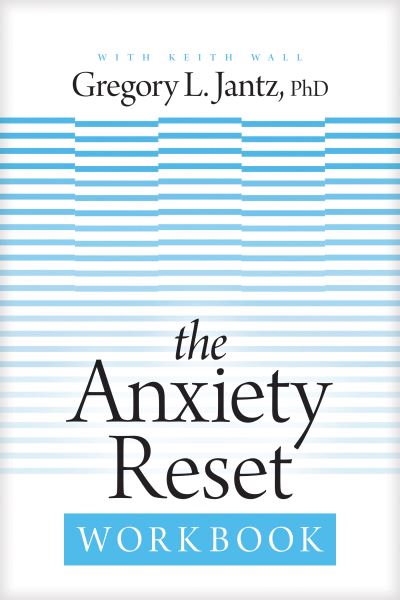 Cover for Dr Gregory Jantz · The Anxiety Reset Workbook (Paperback Book) (2021)