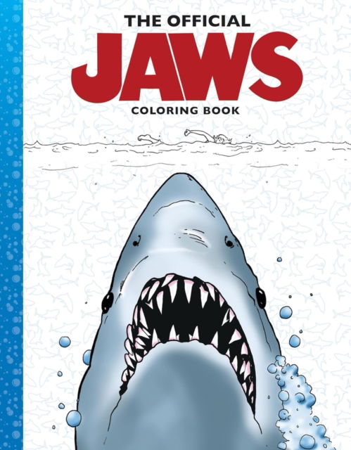 Cover for Scholastic · The Official Jaws Coloring Book (Taschenbuch) (2025)