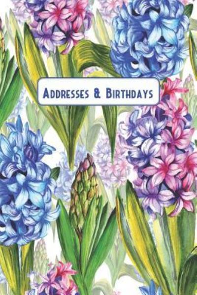 Addresses & Birthdays - Andante Press - Kirjat - Independently Published - 9781794064171 - maanantai 14. tammikuuta 2019