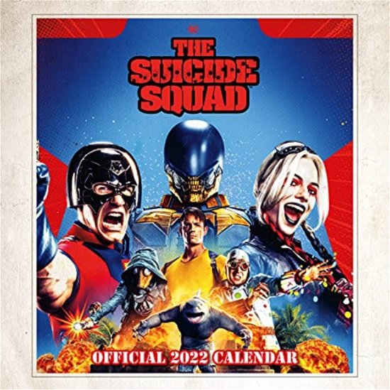Cover for The Official Suicide Squad Square Calendar 2022 (Calendar) (2021)