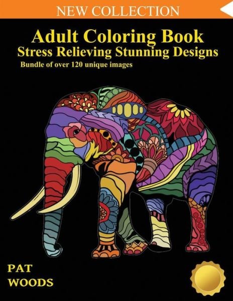 Cover for Pat Woods · Adult Coloring Book (Paperback Book) (2018)