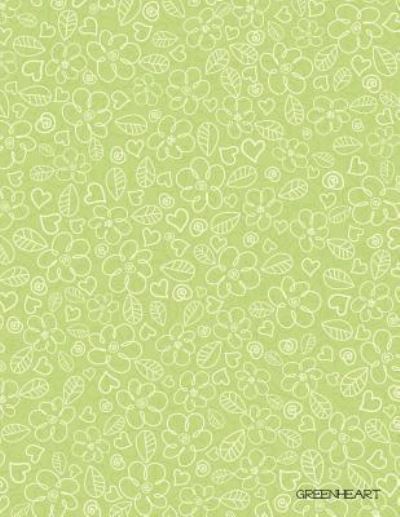 Cover for Journal Jungle Publishing · Greenheart: 80-page Thin School Notebook Journal for Writing and Recording Notes (Journal / Diary) (Paperback Book) (2016)