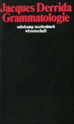 Cover for Jacques Derrida · Suhrk.TB.Wi.0417 Derrida.Grammatologie (Buch)