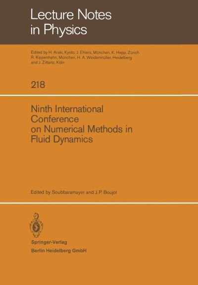 Cover for Soubbaramayer · Ninth International Conference on Numerical Methods in Fluid Dynamics - Lecture Notes in Physics (Paperback Book) (1985)