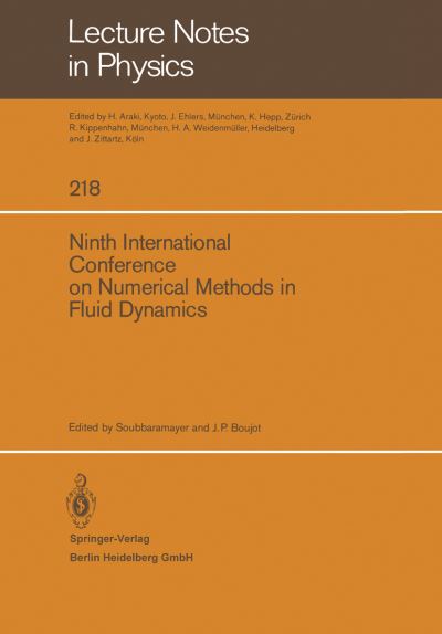 Cover for Soubbaramayer · Ninth International Conference on Numerical Methods in Fluid Dynamics - Lecture Notes in Physics (Paperback Book) (1985)