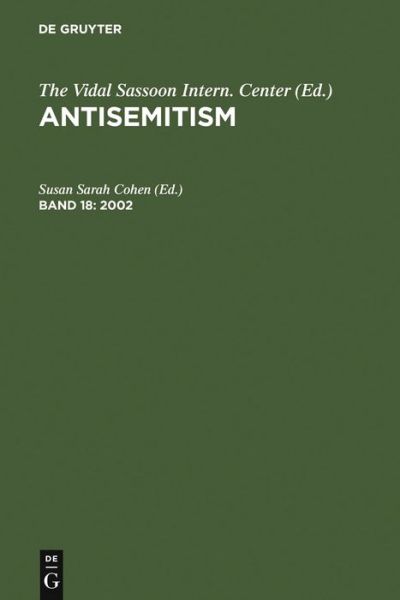 Cover for Susan Sarah Cohen · 2002 (Book) (2005)