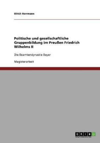 Cover for Herrmann · Politische und gesellschaftlic (Buch) [German edition] (2013)