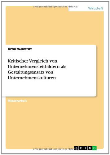 Cover for Weintritt · Kritischer Vergleich von Unte (Book) [German edition] (2014)