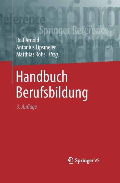 Cover for Rolf Arnold · Handbuch Berufsbildung (Hardcover bog) (2019)