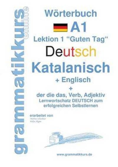 Cover for Schachner · Wörterbuch Deutsch - Katalani (Book) (2015)