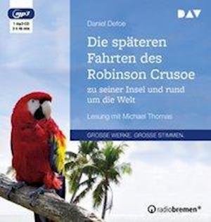 Cover for Daniel Defoe · Defoe:spÃ¤ter.fahrten D.robinson,mp3-cd (CD) [size M]