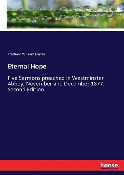 Cover for Farrar · Eternal Hope (Book) (2017)