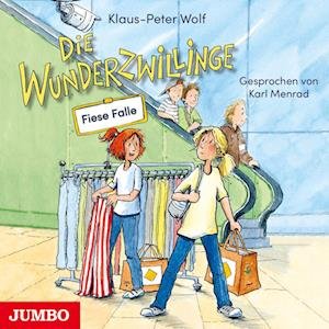 Cover for Klaus-Peter Wolf · Die Wunderzwillinge. Fiese Falle (Hörbuch (CD)) (2022)