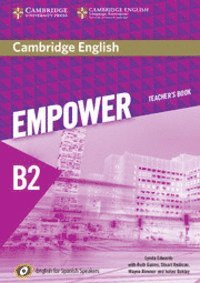 Cambridge English Empower for Spanish Speakers B2 Teacher's Book - Lynda Edwards - Książki - Cambridge University Press - 9788490363171 - 31 grudnia 2016