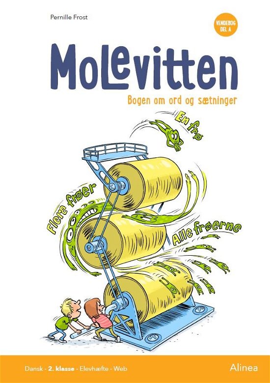 Cover for Pernille Frost · Molevitten: Molevitten, 2. kl., Bogen om ord og sætninger, Elevhæfte / Web (Sewn Spine Book) [1st edition] (2020)