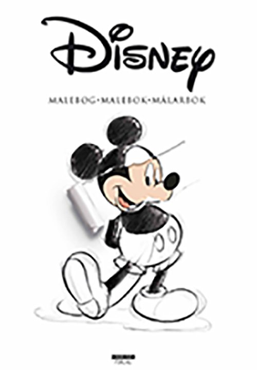 Cover for Disney: Disney - Malebog (Hæftet bog) [1. udgave] (2020)