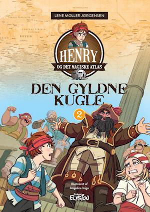 Cover for Lene Møller Jørgensen · Henry og det magiske atlas: Den gyldne kugle (Innbunden bok) [1. utgave] (2022)