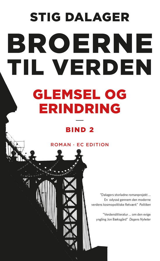 Cover for Stig Dalager · Broerne til verden: Glemsel og erindring (Sewn Spine Book) [3.º edición] (2020)