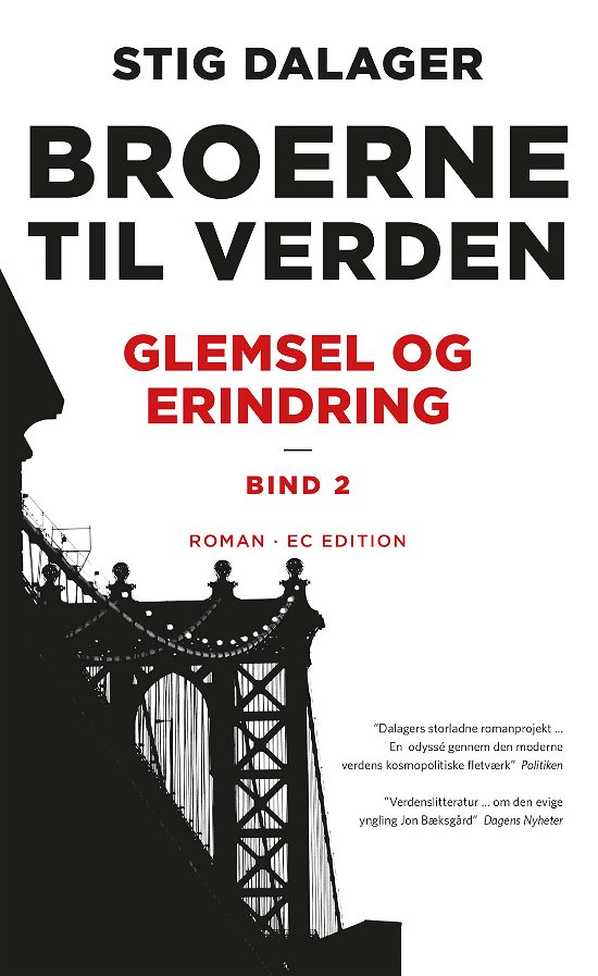 Cover for Stig Dalager · Broerne til verden: Glemsel og erindring (Hæftet bog) [3. udgave] (2020)