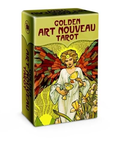 Golden Art Nouveau Tarot - Mini Tarot (Flashcards) (2021)