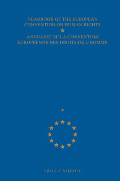 Cover for Council of Europe Staff · Yearbook of the European Convention on Human Rights / Annuaire (Hardcover Book) (1996)