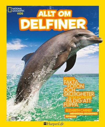 Cover for Elizabeth Carney · National Geographic Kids Allt: Allt om delfiner (Book) (2018)