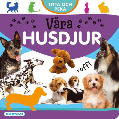 Cover for Annette Voigt · Titta och peka - Våra husdjur (Board book) (2021)