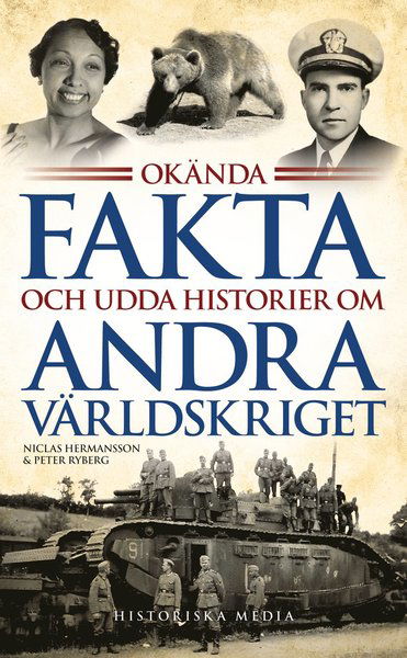 Cover for Peter Ryberg Niclas Hermansson · Okända fakta och udda historier om andra världskriget (Paperback Book) (2019)