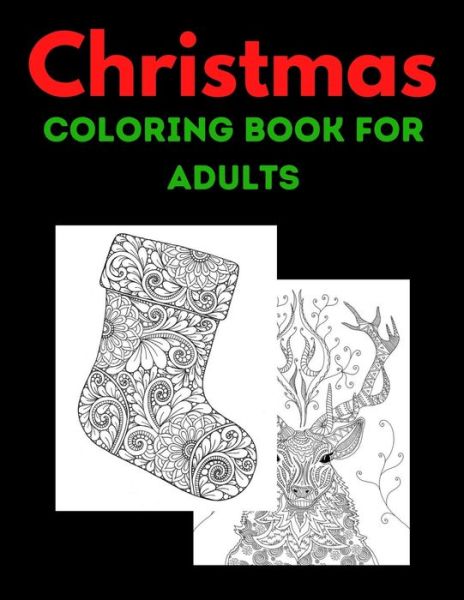 Christmas Coloring Book For Adults - Trendy Coloring - Książki - Independently Published - 9798572338171 - 26 listopada 2020