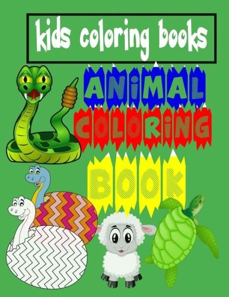 Cover for Top Coloring · Kids Coloring Books Animal Coloring Book (Paperback Book) (2020)